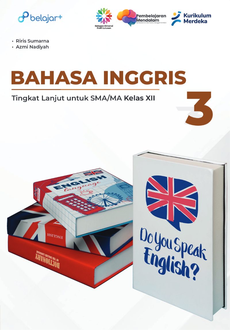 Sampul buku Bahasa Inggris (Tingkat Lanjut) 12